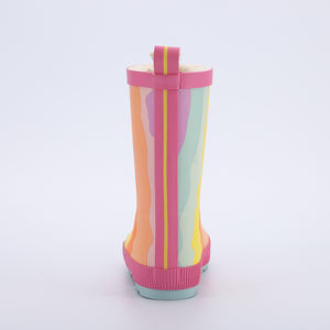 Sepatu Ringan Tren Terbaru 100% Tahan Air Sepatu Cantik Anak Perempuan Sepatu Bot Hujan - Product Image 1