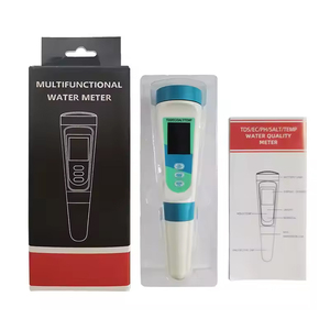 <span class=keywords><strong>Testeur</strong></span> de salinité 4 en 1, étanche IP67, <span class=keywords><strong>pH</strong></span>-mètre, TDS, EC, détecteur de température de l'eau pour piscine, <span class=keywords><strong>spa</strong></span>, jacuzzi, aquarium - Product Image 2