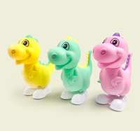 Jouet à manivelle pour enfants : Poulet, dinosaure, grenouille sautillante, lapin, canard