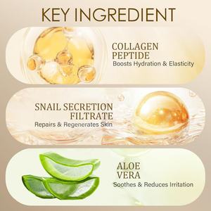 전도성 젤 콜라겐 펩타이드 달팽이 점액 수화 리프팅 & 퍼밍 피부 리브 온 전도성 젤 - Product Image 4
