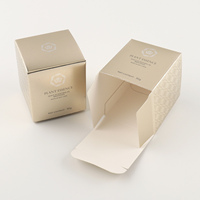 Caja de Embalaje de Papel Personalizable de Alta Gama, Reciclable y Ecológica para Productos de Cuidado de la Piel, Plegable, Diseño Moderno, Impresa, para Cosméticos Jamey