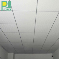 Azulejos Cuadrados Modernos Artísticos de PVC Blanco de la Mejor Calidad para Techo de Yeso, 60x60, Forma Cuadrada, Color Blanco, Estilo de Diseño Moderno