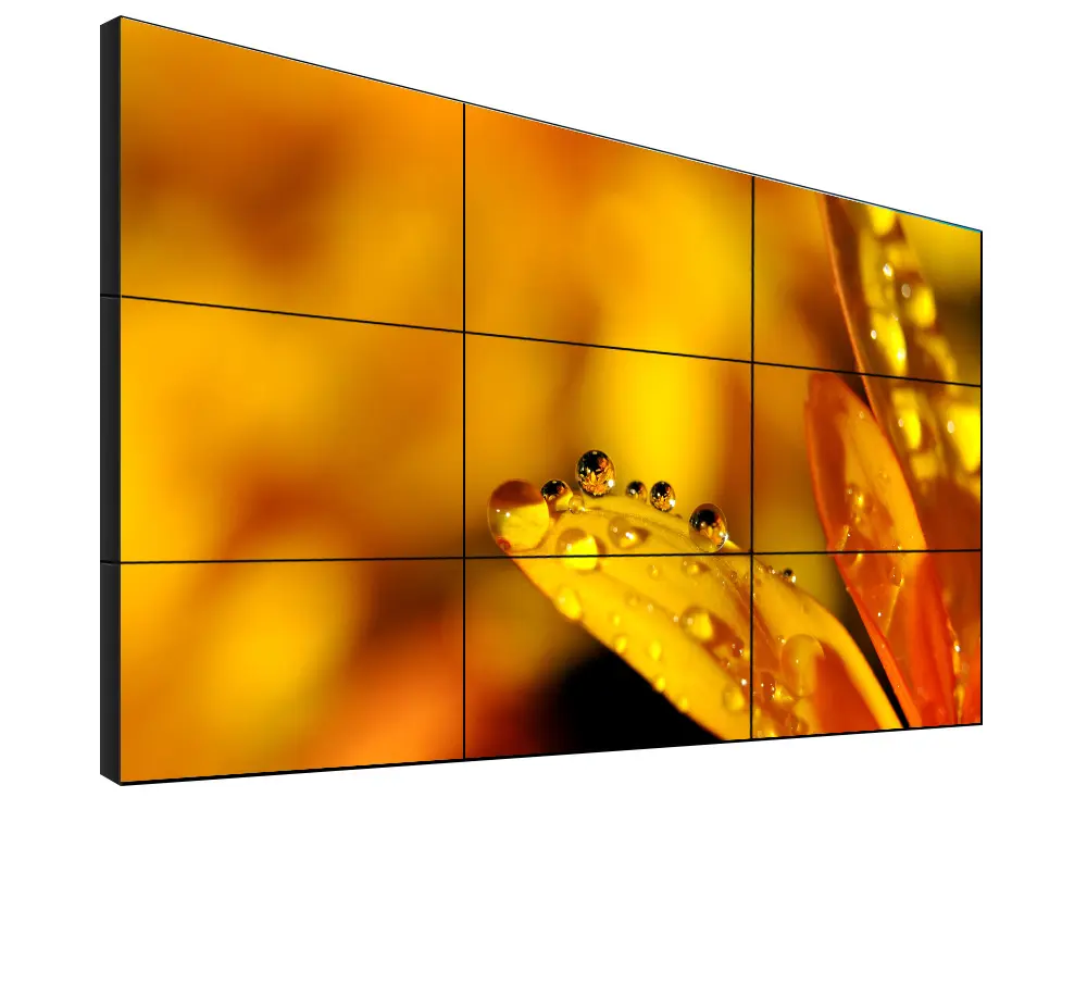55 inch indoor Narrow Bezel LCD Video Wall, Seamless LCD Video Wall Screen Manufacturer
