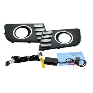 Luz <span class=keywords><strong>Antiniebla</strong></span> Delantera para Automóvil, Luz de Conducción para VW <span class=keywords><strong>Amarok</strong></span> 2014-2016 con Luz de Giro y Luz de Freno - Product Image 1