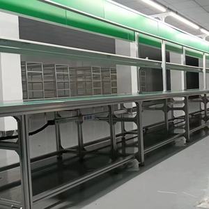 Yeni durum montaj hattı tezgah bantlı konveyör verimli iş akışı otomatik konveyörler - Product Image 1