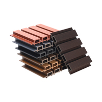 Dalles de Platelage Extérieur Modernes en Bois Composite (WPC), Revêtement de Sol DIY Durable et Imperméable pour Terrasses Extérieures en WPC