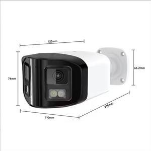 Kamera Keamanan IP POE 4K 8MP Lensa Ganda, Visi Malam, Pelacakan Gerak, Sudut Lebar, CMOS, IP65, Anti-Vandal, Outdoor, SD - Product Image 5