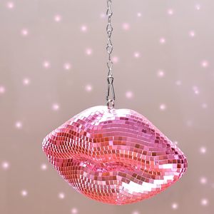Nouvel Ornement de Table en Verre Miroir en Forme de Lèvres <span class=keywords><strong>Disco</strong></span> pour <span class=keywords><strong>la</strong></span> Saint-Valentin et les Enterrements de Vie de Jeune Fille, Vente en Gros et Personnalisation en Vrac - Product Image 3
