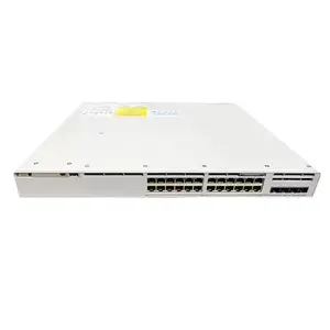 Cisco C9300L-24T-4G-E série 9300L 24 portas de dados 4x 1G uplinks fixos 350W rede AC interruptor Ethernet de 3 camadas C9300L-24T-4G-E