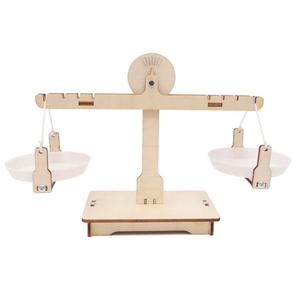 Balance en bois pour enfants, Kit de bricolage, jouet éducatif, amusant, bricolage, jeu de maths, pour étudiants, garçons - Product Image 5