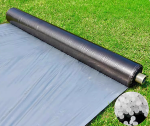 Película de Cobertura Agrícola Negra y Plateada, Material de PE y PP, Marca Internacional T&H, Láminas de Cobertura para Uso en Exteriores - Product Image 1