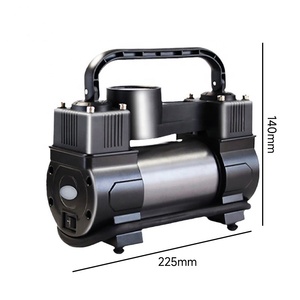 Bomba inflable para coche PCMOS, neumáticos para coche, coche portátil con iluminación eléctrica de doble cilindro de alta potencia, bombas de alta presión - Product Image 1