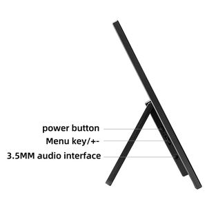 Hot Selling 14-Zoll-HDR-IPS-Bildschirmmonitor; Tragbarer 1200p 60Hz für Business-Laptop Externes <span class=keywords><strong>Display</strong></span> Eingebaute Halterung Mini - Product Image 2
