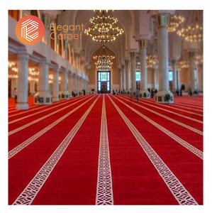 Alfombra de Oración para <span class=keywords><strong>Mezquita</strong></span> con Diseño Islámico de Diferentes Patrones, 100% Polipropileno Bcf - Product Image 3