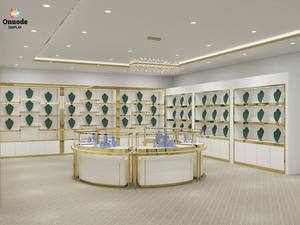 Elegant Sophisticated Jewelry Showcase Cabinet with LED Lighting for Store or Home Display - Product Image 5