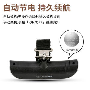 เครื่องชั่งน้ำหนักกระเป๋าเดินทางดิจิตอลแบบพกพา T Type 50 กก. ความละเอียด 10 กรัม พร้อมตะขอและสายรัดสำหรับการเดินทาง - Product Image 4