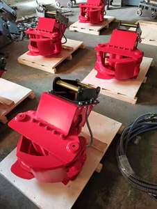 Rzs cây thủy lực máy cắt máy xúc bàn chải cắt tập tin đính kèm cho máy móc xây dựng - Product Image 3