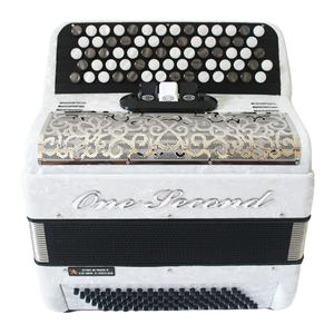 Acordeón profesional 60/96 Teclado bajo Piano 22 teclas Acordeón para instrumento <span class=keywords><strong>de</strong></span> <span class=keywords><strong>viento</strong></span> - Product Image 5