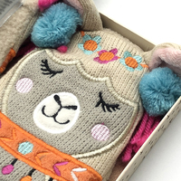 Mini chauffe-main Portable réutilisable, 12 pièces, motif de mouton, avec housse tricotée, paquet chauffant, populaire