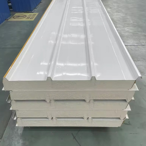 Sandwich mái ngói <span class=keywords><strong>EPS</strong></span> lõi không thấm nước cách nhiệt Trọng lượng nhẹ cho vườn nhà kho nhà để xe nhỏ outbuildings - Product Image 2