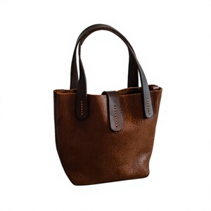 Fashionable Premium Quality Girls' Vintage Leather Clutch Zipper Closure Lightweight Large Capacity Water Resistant Dual - Product Image 3