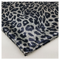 Tissu élastique imprimé léopard, estampage à chaud, Spandex, motif serpent, motif tigre, pour robe de maillot de bain
