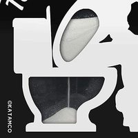 Nouveau minuteur de cinq minutes en forme de toilette en plastique, type sablier, avec structure mobile, jouet de décompression, cadeau anti-stress pour la maison