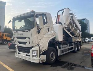 Camion de nettoyage par aspiration 6x4 ISUZU 15CBM, pompes Samson importées, réservoir en acier inoxydable 304/316, personnalisé pour le nettoyage des canalisations municipales - Product Image 5