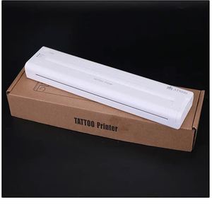 Máquina copiadora de tatuaje Bluetooth portátil A4 Mini impresora térmica rápida para la piel transferencia impresora de tatuaje de plantilla temporal - Product Image 4