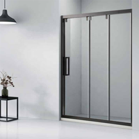 DAIYA porte de douche en verre avec en12150-1
