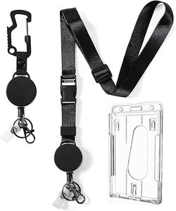 Neck Strap <b>Lanyard</b> Sling Id Badge Holders/Landyard and Pvc,badge <b>Lanyard</b> Chain Name Card <b>Polyester</b> <b>Lanyard</b> Keychain/ - Product Image 1