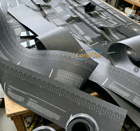 Ruban de mesure flexible pour tuyaux LONGTAI, résistant à la chaleur 350F, jauge pour plombiers, pour mesurer le diamètre et la circonférence des tuyaux