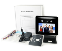 Sistema de control de acceso de puerta RFID con pantalla táctil Sistema de tiempo y asistencia de reconocimiento facial Tipo de tarjeta o código