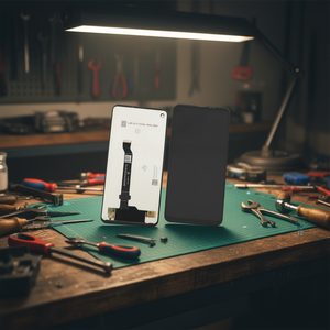 หน้าจอ LCD และหน้าจอสัมผัส, LG Q70 2019 - สีดำ - Product Image 2