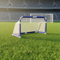 Poteau de but en métal extérieur Offre Spéciale but de football pliable but de football pliable pour la vente en gros