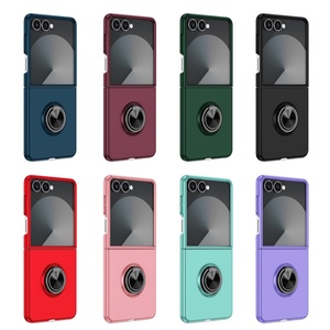 Funda para Teléfono Móvil King Kong Ring para Samsung Galaxy Z Flip 7 5G, Diseño 2025, Tacto Piel, Accesorios para Teléfono - Product Image 1