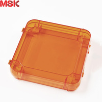 Boîtier de réticule ABS blanc de haute qualité 6025 MSK moulé par injection, étui pour plaquette SMIF, résistant à la corrosion et à la chaleur