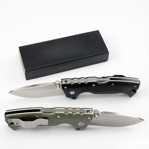 Cuchillo Plegable OEM/DIY AD10 de Alta Calidad con Bloqueo, Nuevo Estilo, Cuchillo de Bolsillo Táctico para Caza, Supervivencia, Rescate en la Naturaleza - Product Image 4