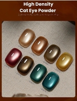 MyBeautyNails Nail Supply Hema et Tpo Free Fall Magnet Magnetic Cat Eye Gel Polish Set Red Silk Moonlight Cat Eye Gel
