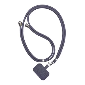 Cordão universal de telefone celular, cinta de pescoço, encantos de telefone com tab de tether para telefones, estojo de cobertura completa