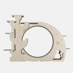 Nhà Máy Sang Trọng Tùy Chỉnh Mèo Chạy Im Lặng Nhà Tương Tác Đồ Chơi Mèo Tập Thể Dục Chạy Bánh Xe Vật Nuôi Cào Máy Chạy Bộ Bánh Xe - Product Image 6