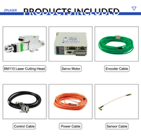 Tête de découpe laser à fibre ZP BM110 pour machine de découpe laser à fibre 3,3 kW, pièces d'équipement laser