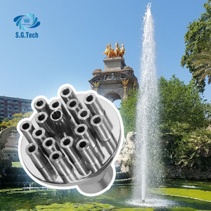 Buse de fontaine à cascade d'eau en acier inoxydable durable Water Crown, livraison rapide, 110-230V, pour usage en <span class=keywords><strong>parc</strong></span> - Product Image 3