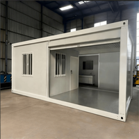Maison modulaire préfabriquée à bas prix, moderne, résidentielle / entrepôt / garage