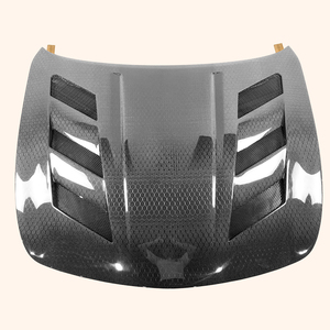 Cofano in Fibra di Carbonio Stile KZ <span class=keywords><strong>a</strong></span> Nido d'Ape per Infiniti G37 Q40 <span class=keywords><strong>Berlina</strong></span> 4 Porte 2008-13 - Product Image 3