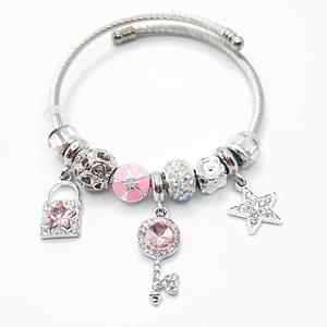 Clé en argent entièrement ornée <span class=keywords><strong>de</strong></span> strass, collier perlé avec motifs note <span class=keywords><strong>de</strong></span> <span class=keywords><strong>musique</strong></span>, étoile, cœur, bijoux <span class=keywords><strong>de</strong></span> couple <span class=keywords><strong>de</strong></span> niche en gros - Product Image 5