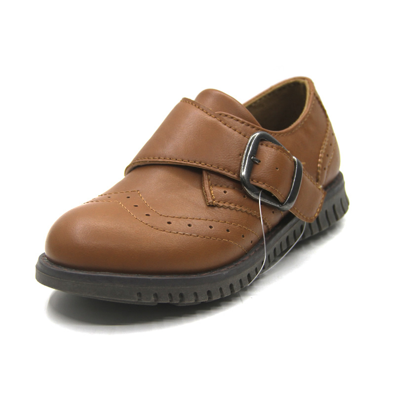 Formal Boys Brown Dress Shoes - High Quality & Style