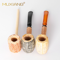 MUXIANG Nouvelle Pipe d'épi de maïs de haute qualité Pipe à tabac de forme différente Vente directe d'usine