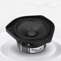 Haut-parleur triangulaire large bande LS 4,5 pouces ZHL-4014 4 Ohm 50W 100W de crête, woofer audio professionnel pour colonne et plafond