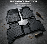 Fournisseur direct d'usine, tapis de sol en TPE robustes, imperméables, antidérapants, sur mesure, ajustement 3D pour Revo Off-Road Pickup Truck Full